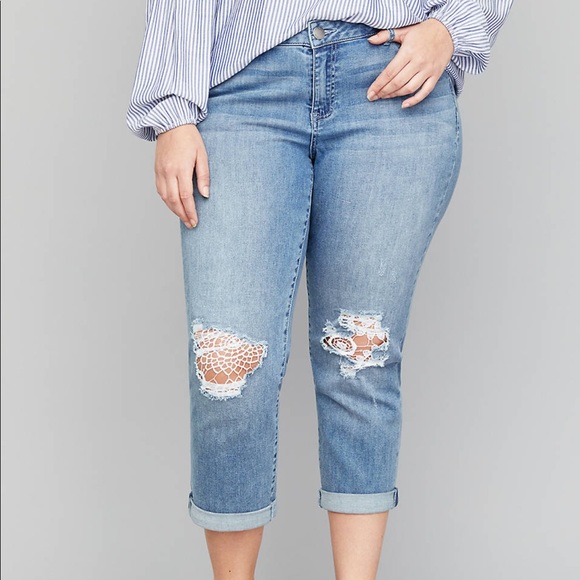 lane bryant girlfriend crop